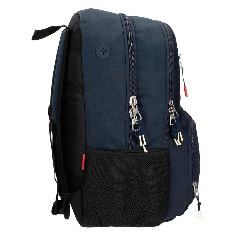 MOCHILA ESCOLAR PEPE JEANS DIKRAN 45CM AZUL MARINHO