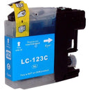 TINTEIRO BROTHER COMPATÍVEL LC123 XL - CYAN
